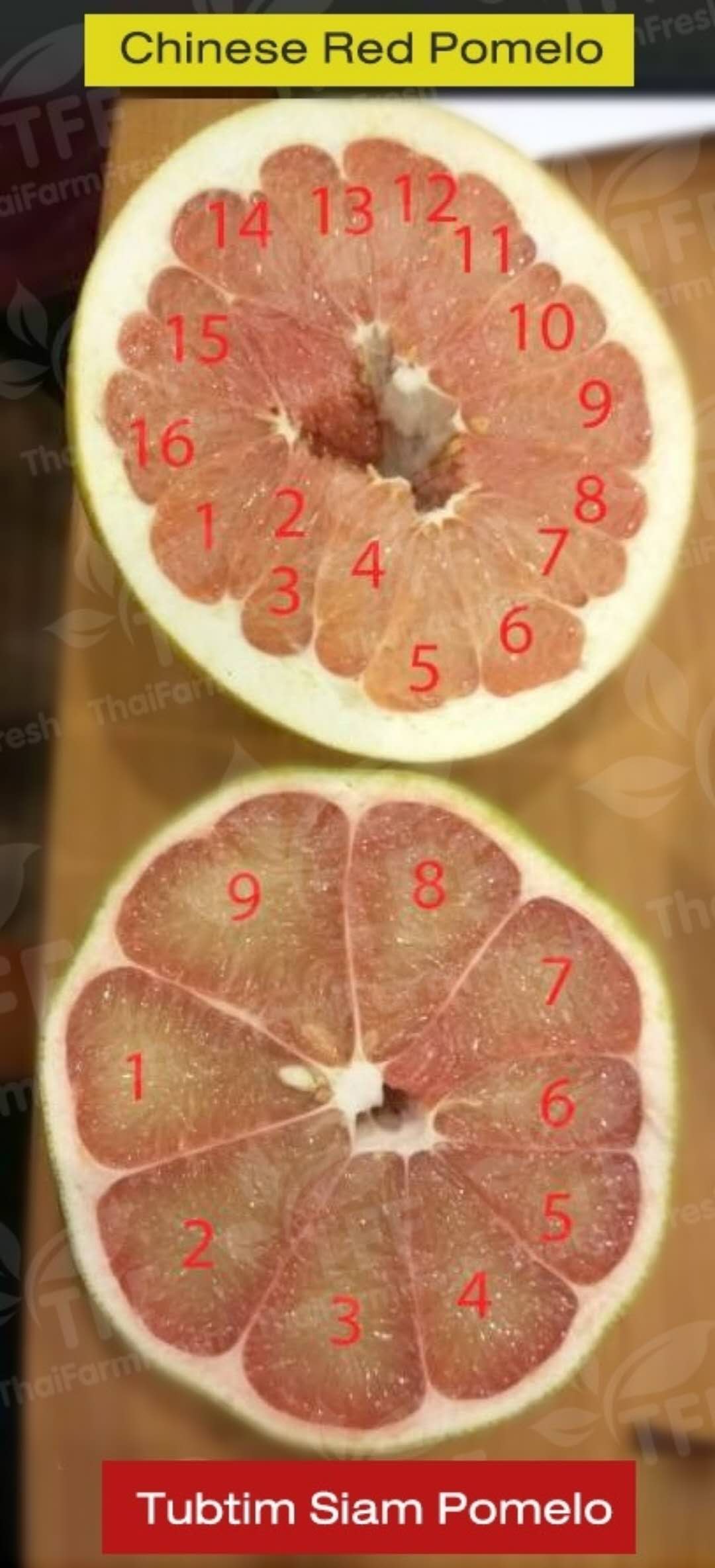 Tubtim Siam Pomelo, Precious and Rare, Waiting for You to Taste