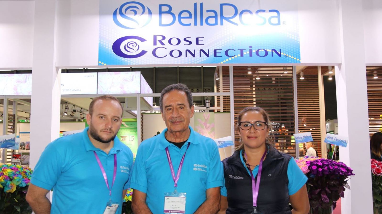 BellaRosa and Rose Connection representatives