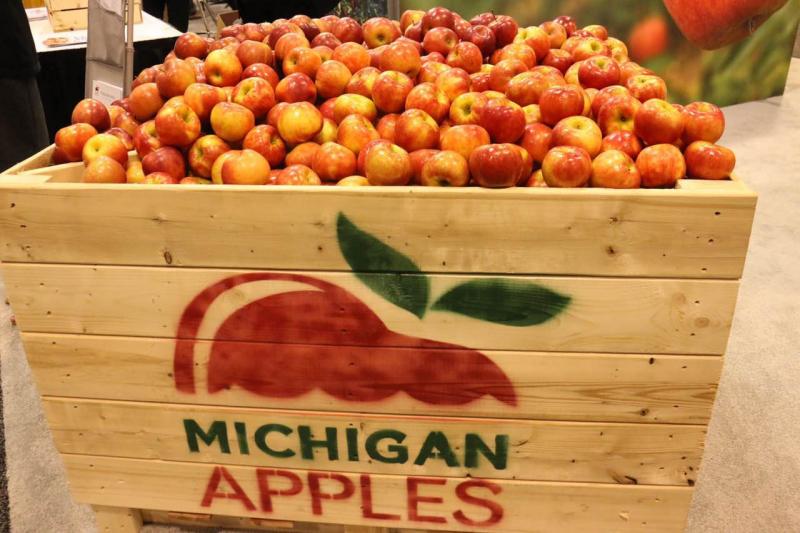 Michigan apples